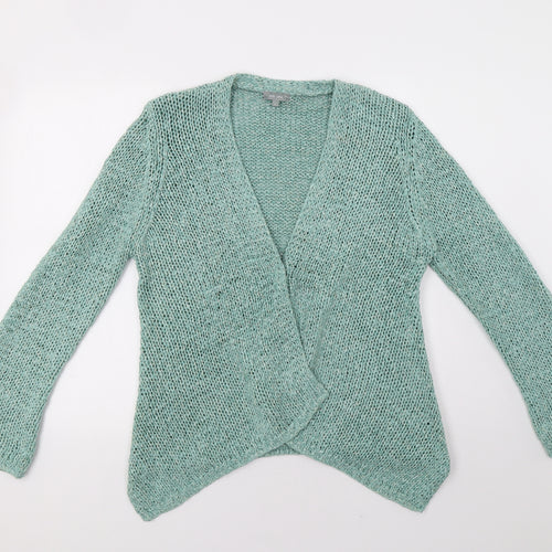 Per Una Womens Green   Cardigan Jumper Size L