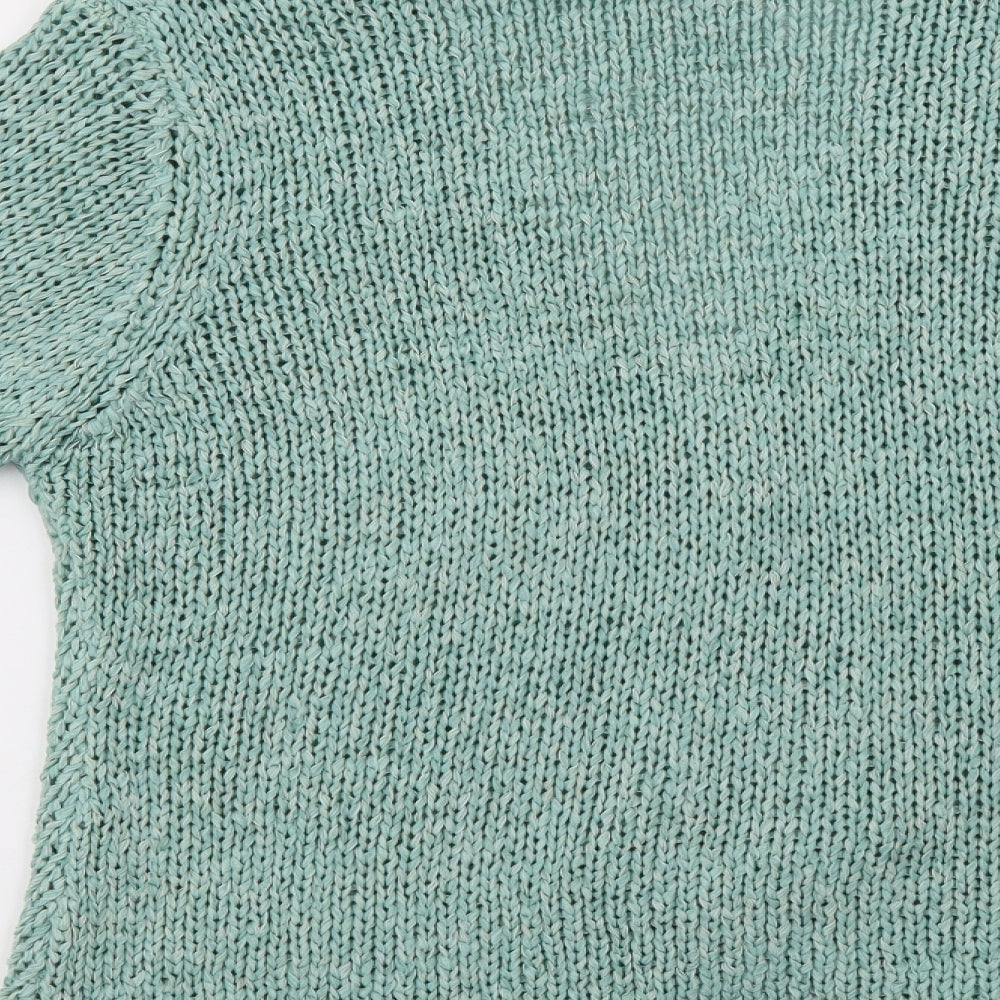 Per Una Womens Green   Cardigan Jumper Size L