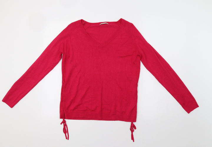 TU Womens Pink Pullover Jumper Size 12