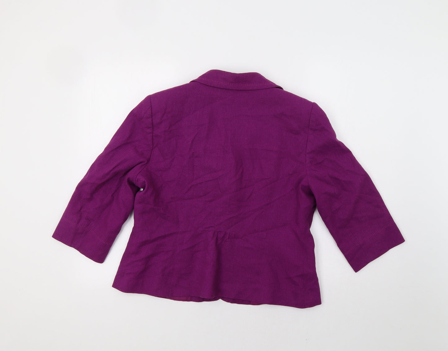 BHS Womens Purple   Jacket Blazer Size 16