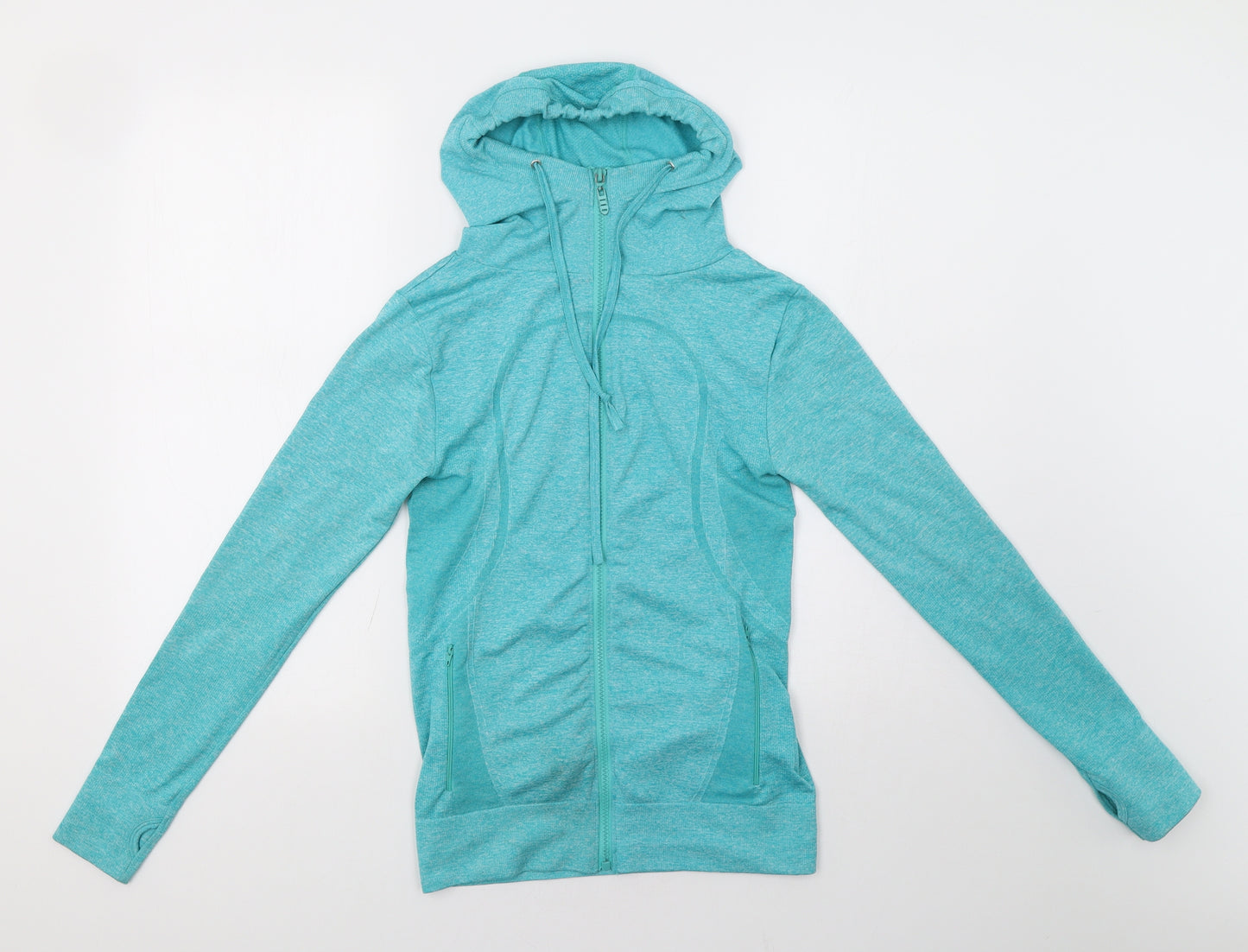 Preworn Womens Green   Full Zip Hoodie Size S