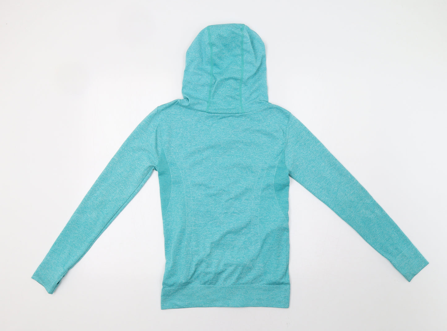 Preworn Womens Green   Full Zip Hoodie Size S