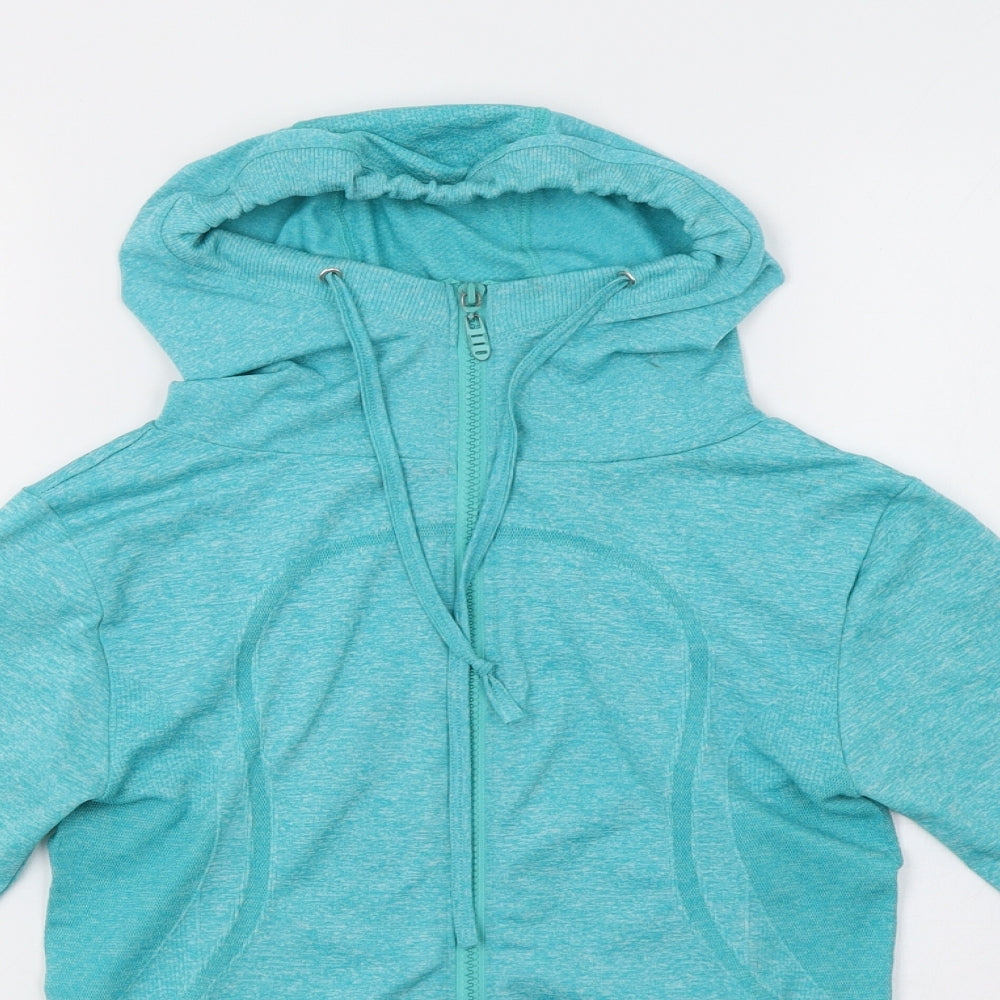 Preworn Womens Green   Full Zip Hoodie Size S