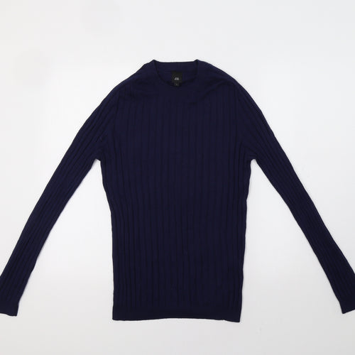 River Island Womens Blue   Pullover Jumper Size L