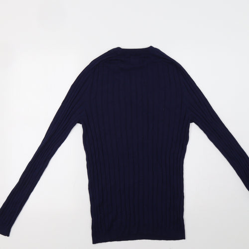 River Island Womens Blue   Pullover Jumper Size L