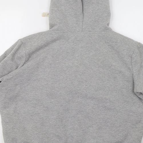 NMew Look Womens Grey   Full Zip Hoodie Size 14