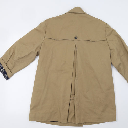Hobbs Womens Beige   Trench Coat Coat Size 10