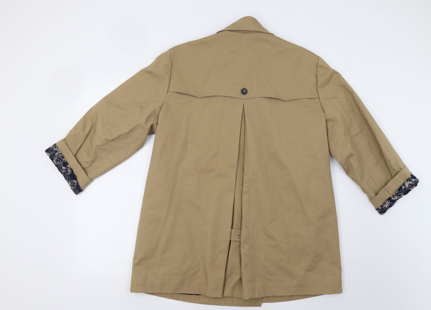 Hobbs Womens Beige   Trench Coat Coat Size 10