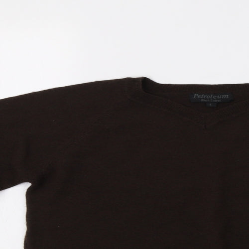 Petroleum Womens Brown   Pullover Jumper Size L