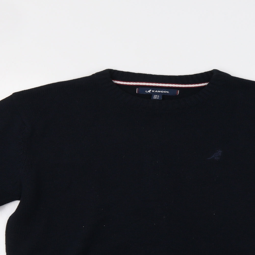 Kangol Mens Blue   Pullover Jumper Size L