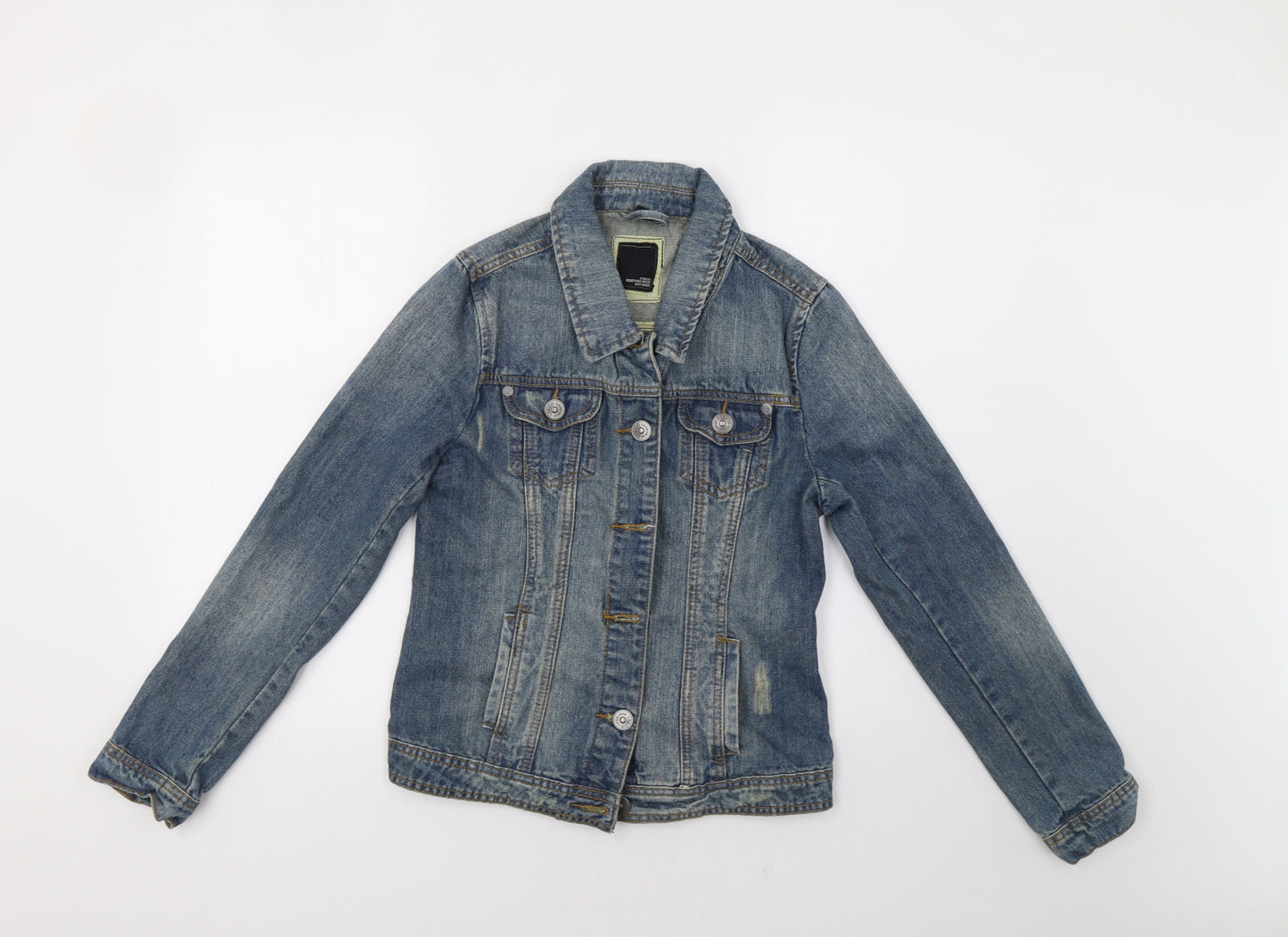 17&Co Womens Blue  Denim Jacket  Size S