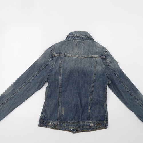 17&Co Womens Blue  Denim Jacket  Size S