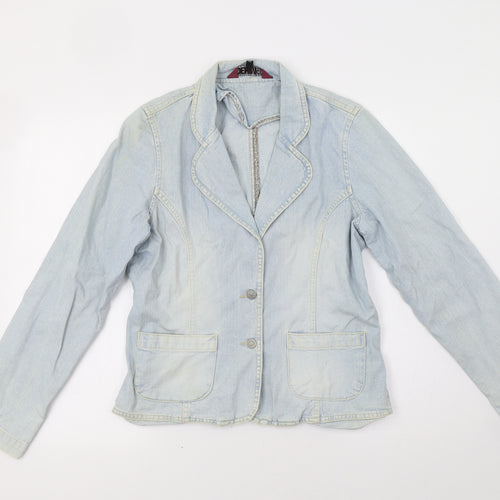 Primark Womens Blue   Jacket  Size 12
