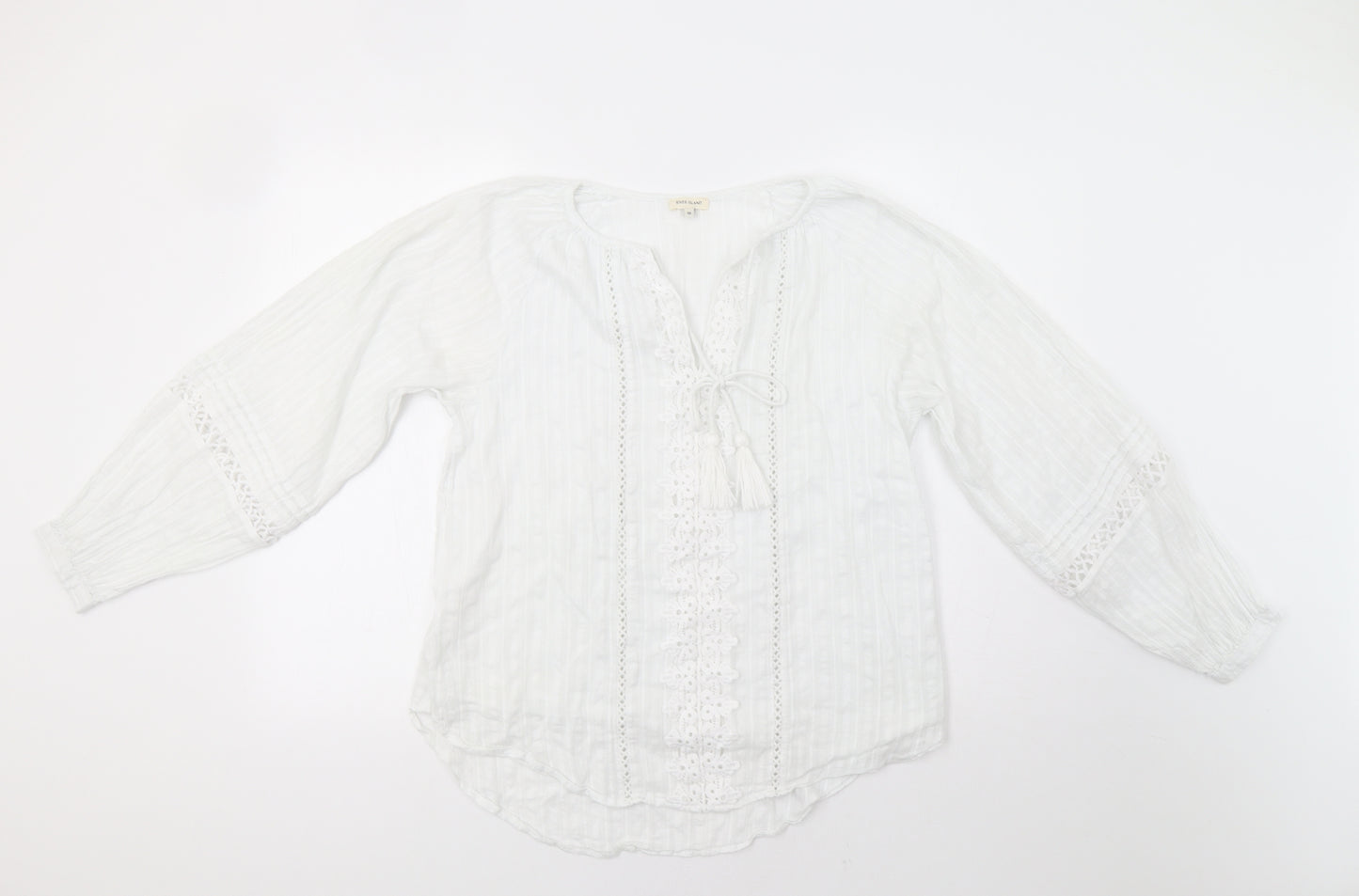River Island Womens White   Basic Blouse Size 10