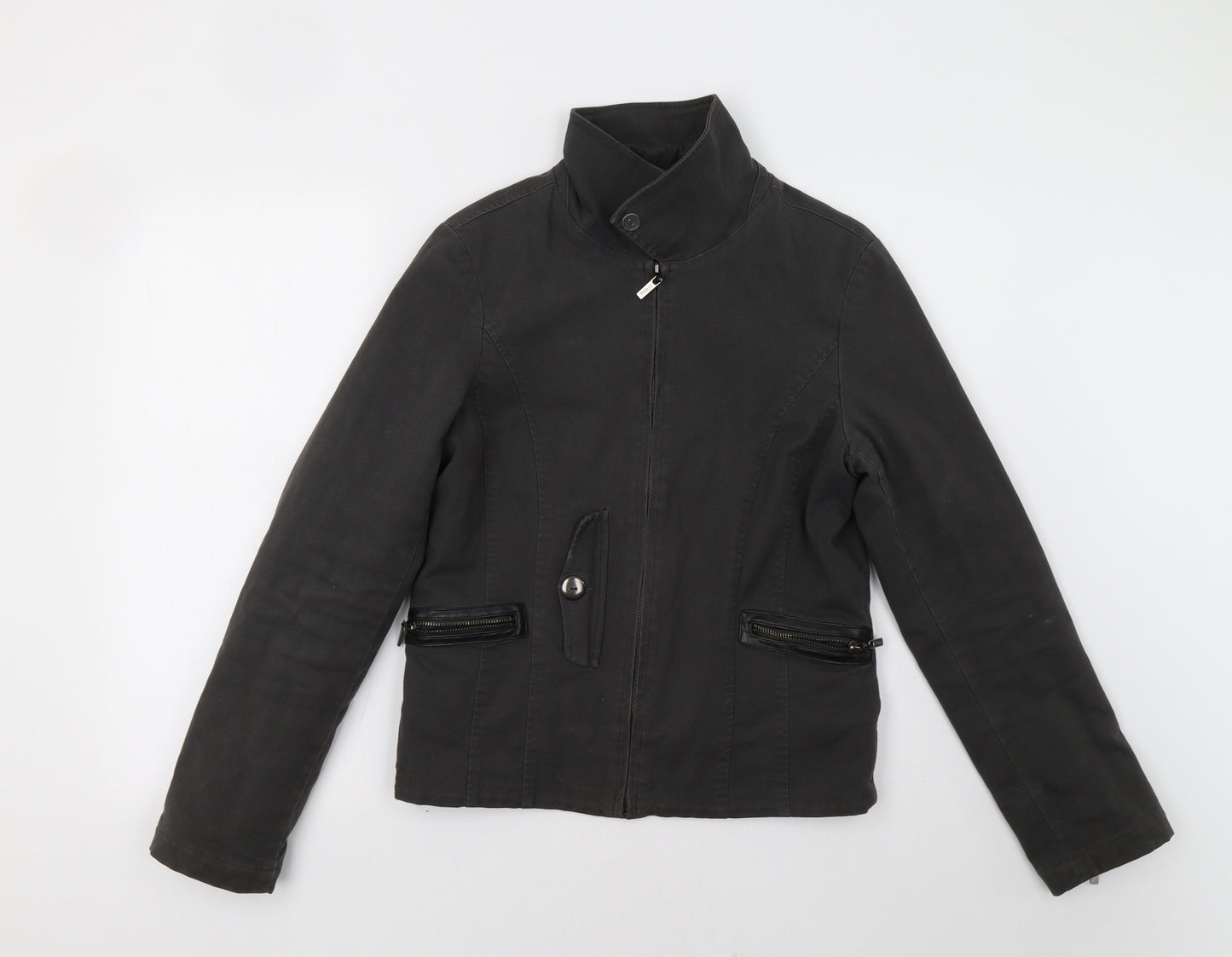Peter Golding Womens Grey   Jacket  Size 14