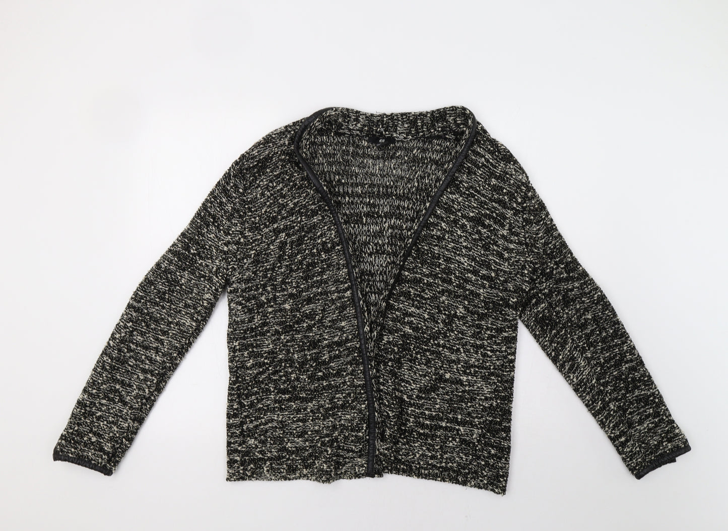 H&M Womens Black   Cardigan Jumper Size L