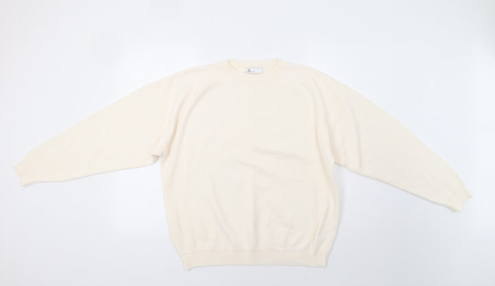 BHS Womens Ivory   Pullover Jumper Size L