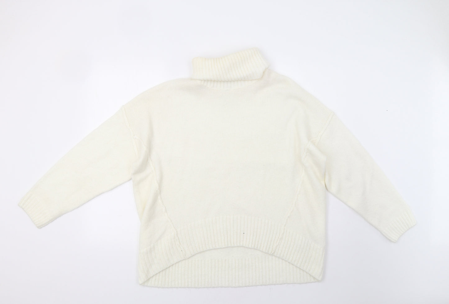New Look Womens Ivory   Pullover Jumper Size M