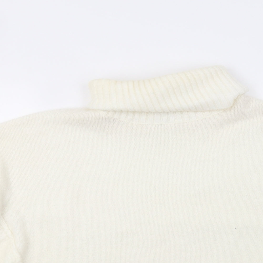 New Look Womens Ivory   Pullover Jumper Size M
