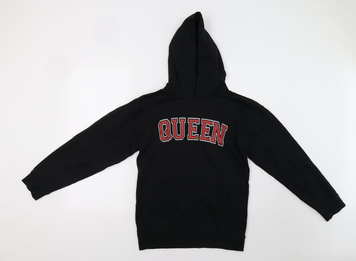 In the Style Womens Black Pullover Hoodie Size 8 - Queen