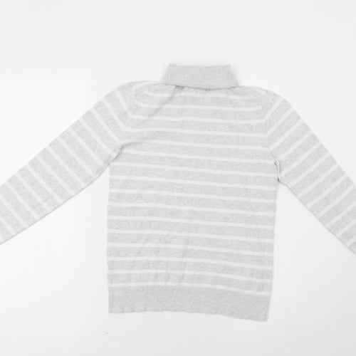 Gap Womens Grey Striped  Pullover Jumper Size XS