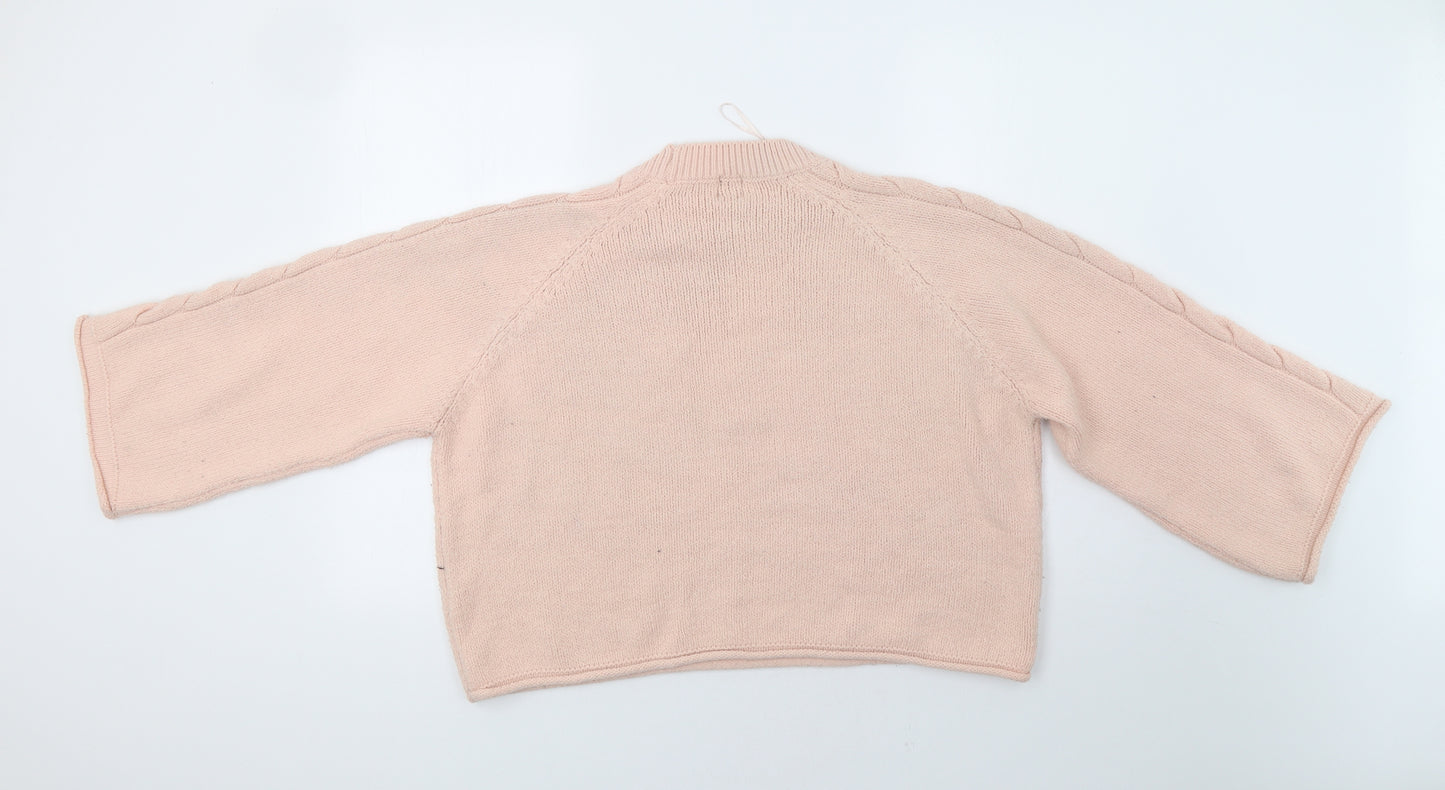 River Island Womens Pink   Pullover Jumper Size 10