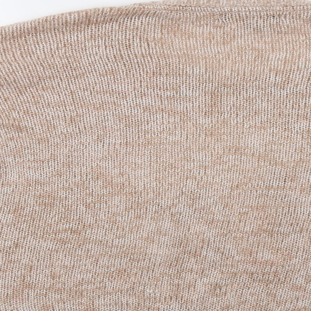 Internacionale Womens Beige   Pullover Jumper Size 10  - Bear