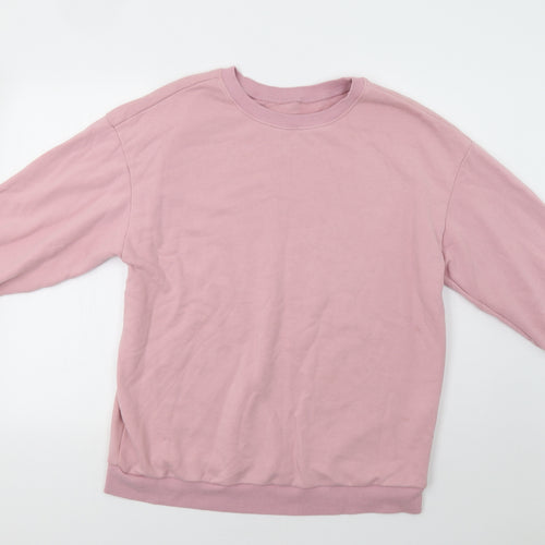 SheIn Womens Pink   Pullover Sweatshirt Size S