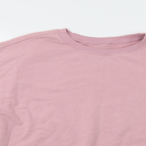 SheIn Womens Pink   Pullover Sweatshirt Size S