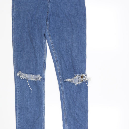 ASOS Womens Blue   Straight Jeans Size 28 in L36 in