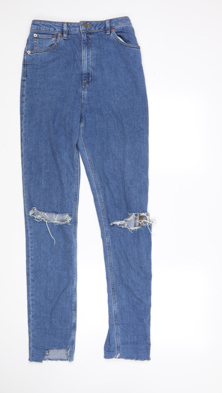 ASOS Womens Blue Straight Jeans Size 28 in L36 in