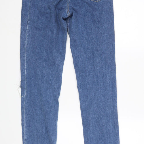 ASOS Womens Blue   Straight Jeans Size 28 in L36 in