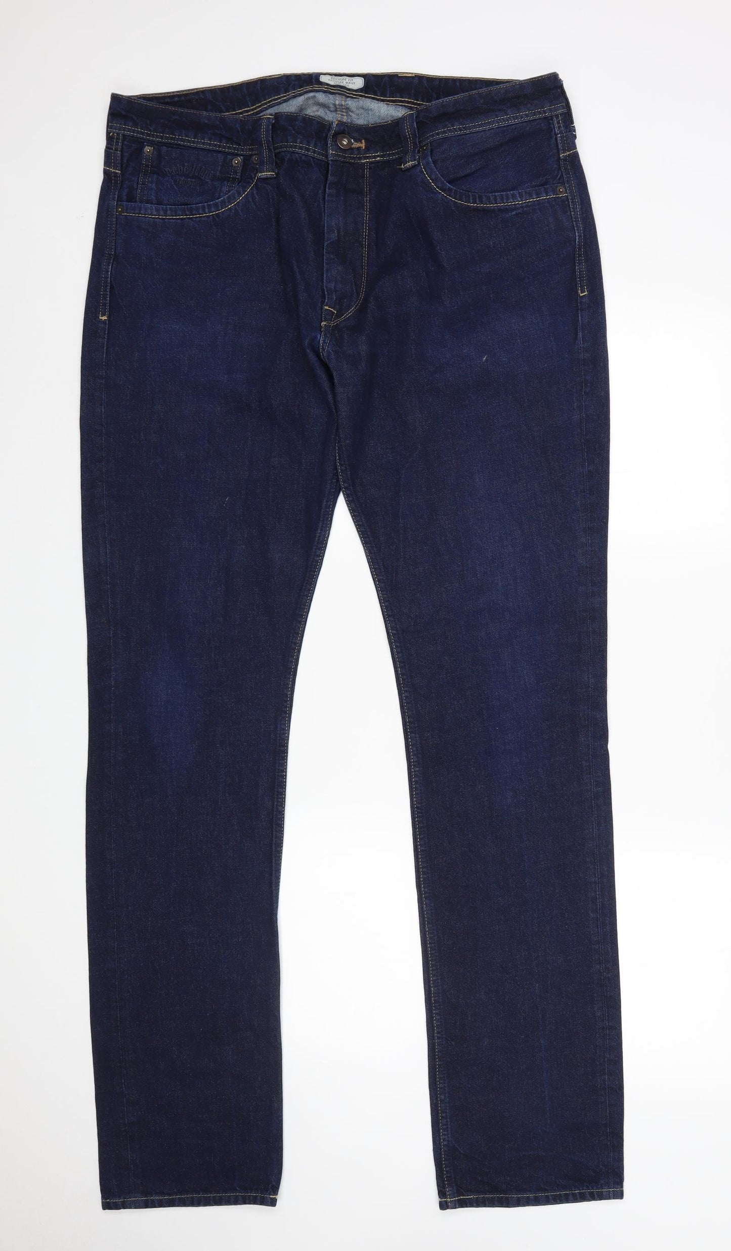 Pepe Jeans Mens Blue   Straight Jeans Size 40 L38 in