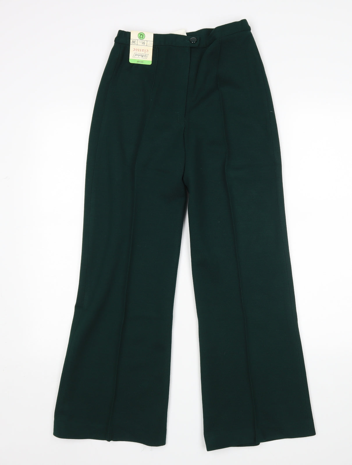 st michael Womens Green   Trousers  Size 12 L28 in