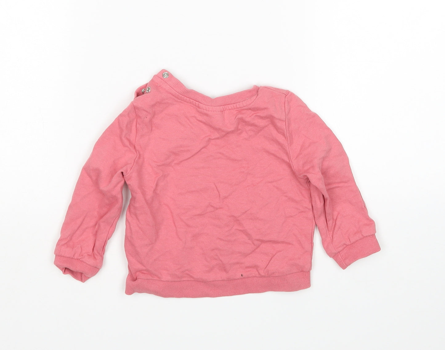 So Cute Girls Pink   Pullover Jumper Size 6-9 Months