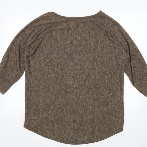 Preworn Womens Brown   Pullover Jumper Size 12