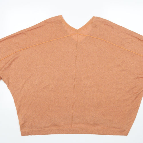 NEXT Womens Orange   Pullover Jumper Size XL
