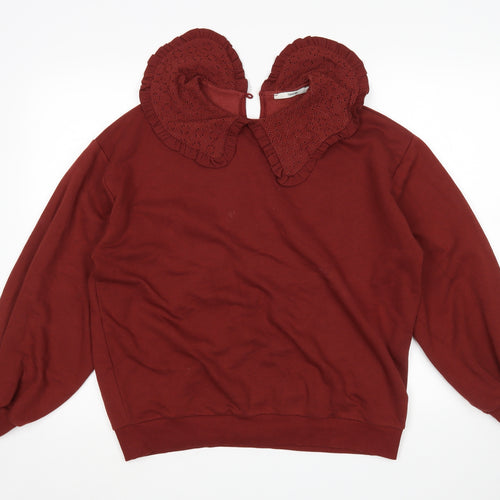 George Womens Brown   Pullover Sweatshirt Size M