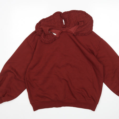 George Womens Brown   Pullover Sweatshirt Size M