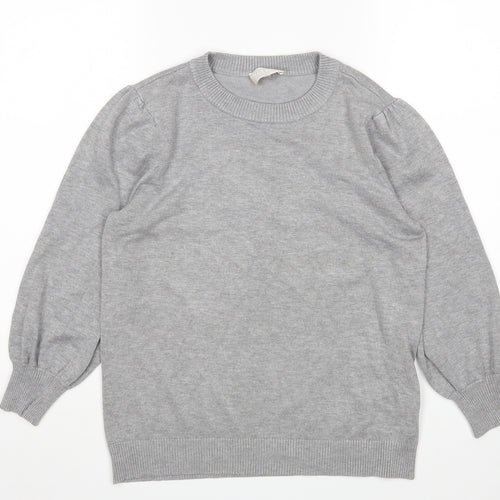 Minus Womens Grey   Pullover Sweatshirt Size M