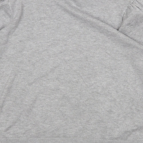 Minus Womens Grey   Pullover Sweatshirt Size M