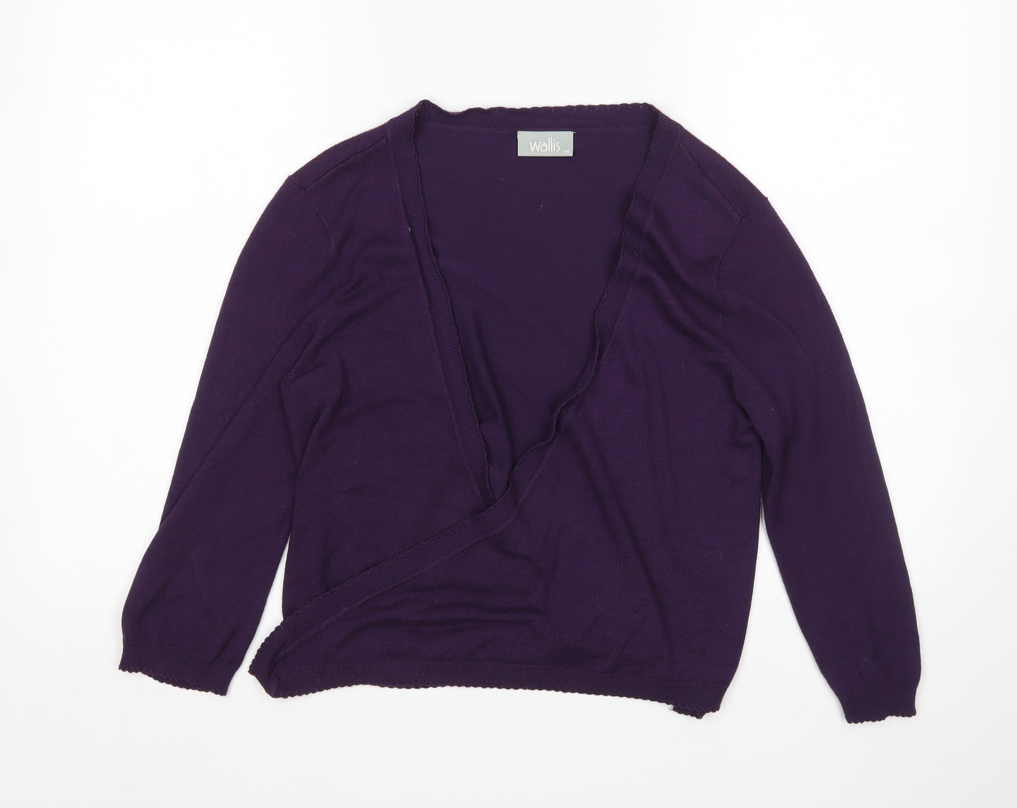 Wallis Womens Purple   Cardigan Jumper Size M