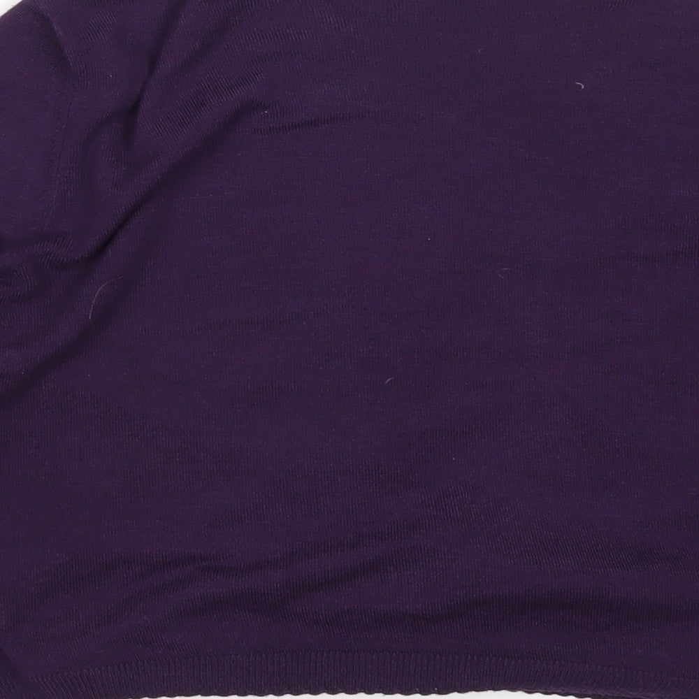 Wallis Womens Purple   Cardigan Jumper Size M