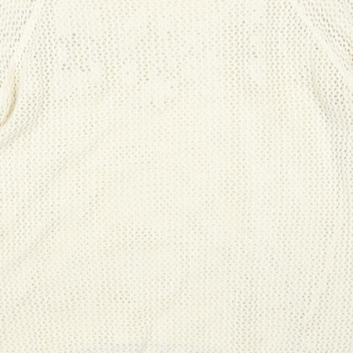 Warehouse Womens Beige   Pullover Jumper Size 10
