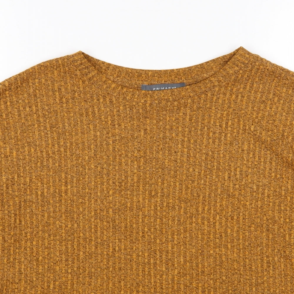 Primark Womens Brown   Pullover Jumper Size XS