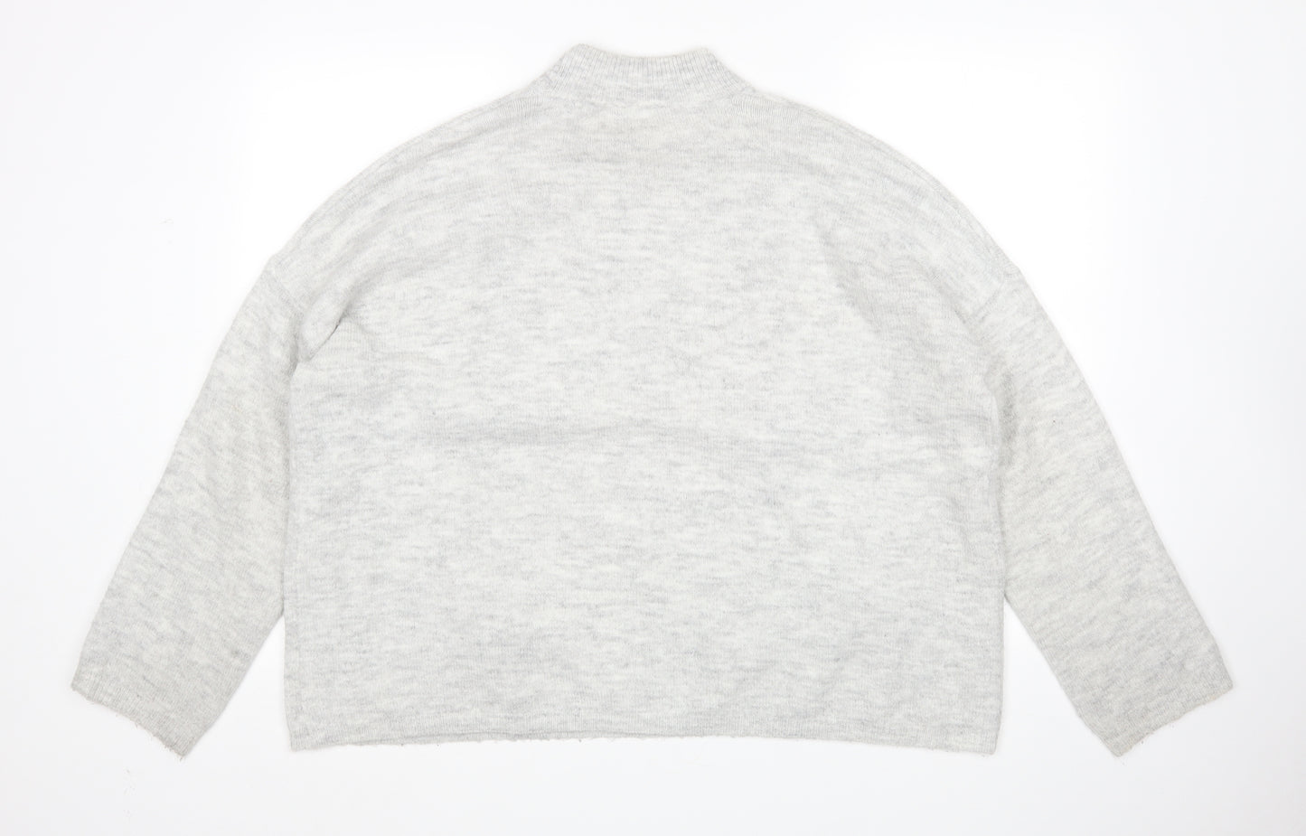 Peacocks Womens Grey   Pullover Jumper Size L
