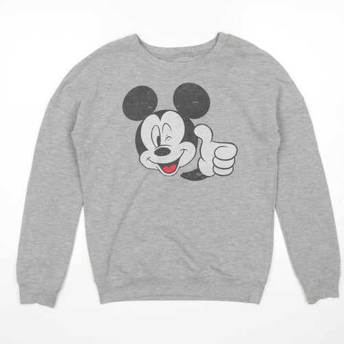 Disney Mens Grey   Pullover Sweatshirt Size XS