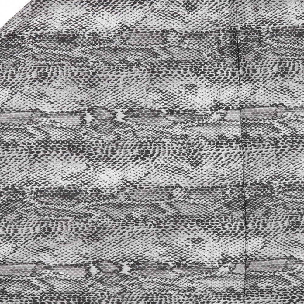 ASOS Womens Multicoloured Animal Print  A-Line Skirt Size 10