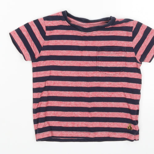 Gap Boys Multicoloured Striped  Basic T-Shirt Size 12 Months