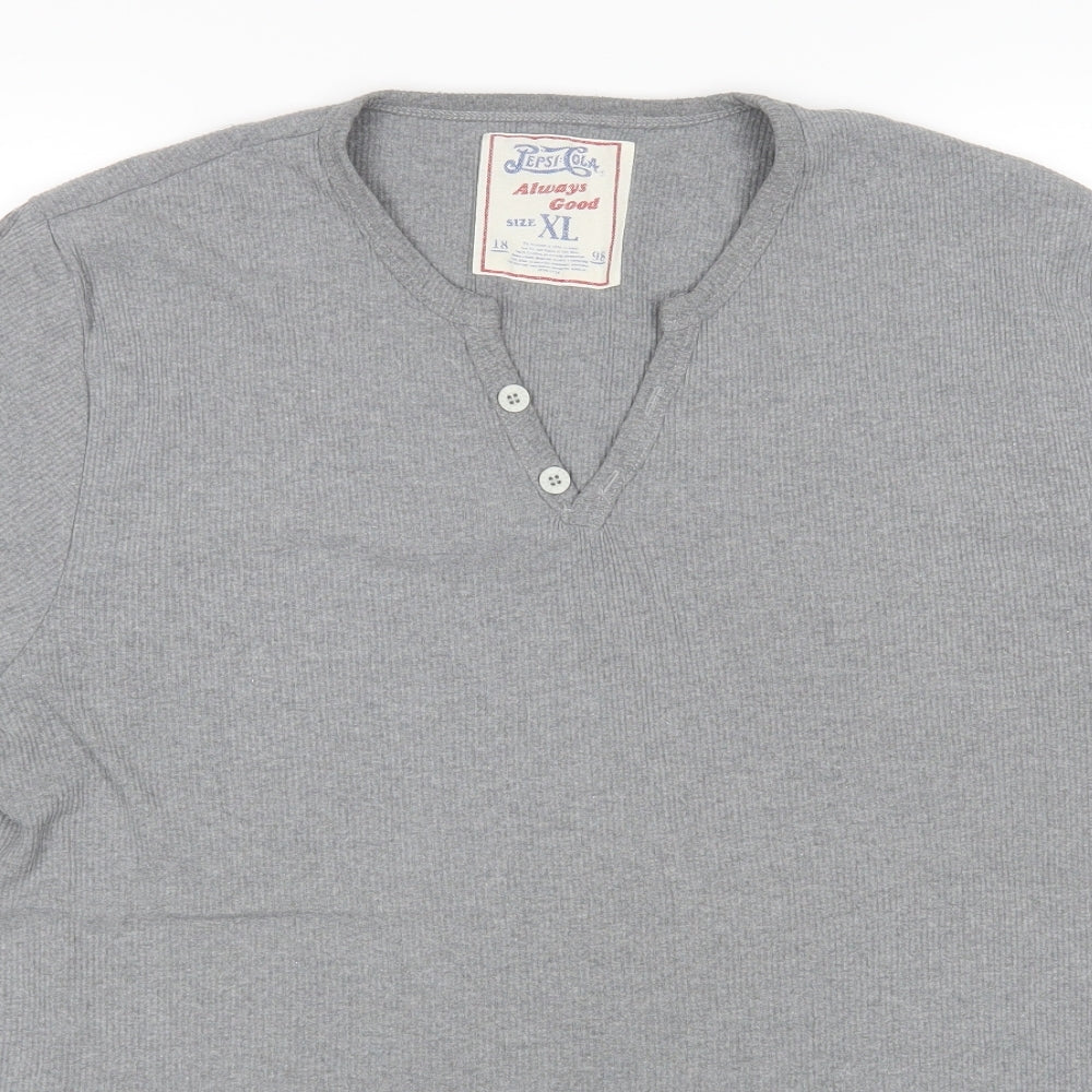 PepsiCola Mens Grey    T-Shirt Size XL